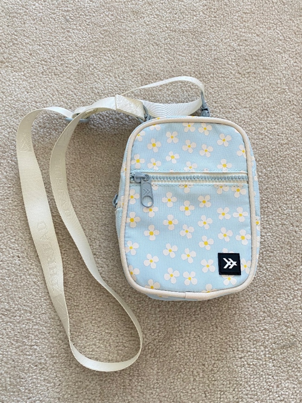 Threads Blue & White Crossbody Bag New